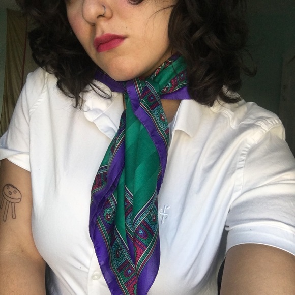 Vintage scarf📌 - Picture 2 of 4